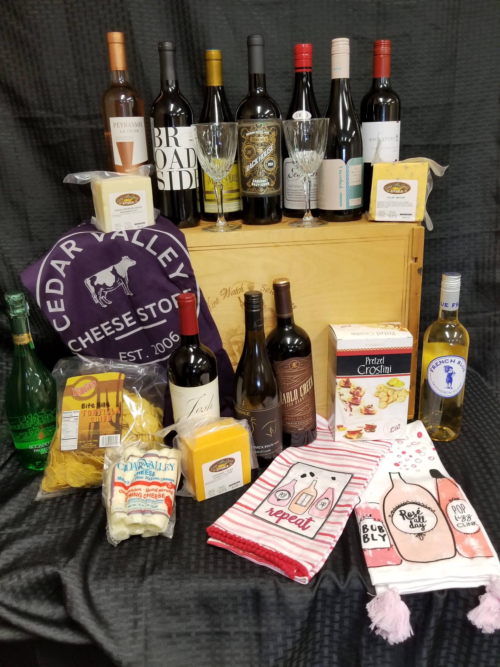 Wine & Cheese Package