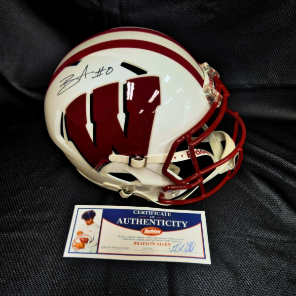 012. Braelon Allen Signed Helmet